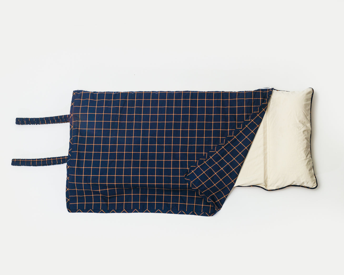 Preschool Nap Mat - Navy Plaid